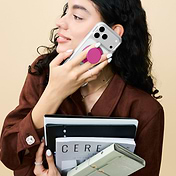 Electric Fuschia &mdash; MagSafe Low-Pro Grip & Stand image number 3